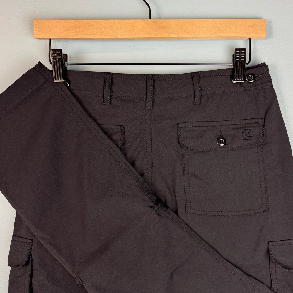 Clothing Arts P^cubed Pick-Pocket Proof Cargo Pants Women 2 Black Travel Nylon